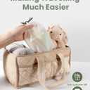 Baby Bottle Brush Set [Push-Press + Bendable Bottle Brush: 360Comprehensive Cleaning] Baby Bottle Cleaner Brush Set for Baby Bottle/Nipple/Straw/Breast Pump Drying Rack and Travel Bag Included (Green)