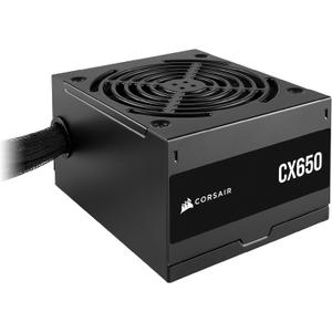 CORSAIR CX650 80 Plus Bronze Non Modular Low-Noise ATX 650 Watt Power Supply - NA - Black