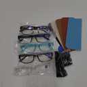 Gaoye Professional Reading Glasses for All Day - Computer Readers with Blue Light Protection - Value Pack (A2-5 Pack Mix Color)