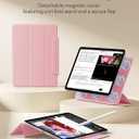 ESR for iPad Air 11 Inch Case M4/M3/M2 (2026/2025/2024), iPad Air 5th/4th Gen (2022/2020), Powerful Magnetic Attachment, Slim Trifold Stand Case, Auto Wake/Sleep, Durable Protection, Pink