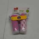 Playtex Baby Sipsters Stage 3 Spill-Proof, Leak-Proof, Break-Proof Spout Cup for Girls - Pink, Limited Edition, 9 Oz, 2 Count