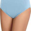 Jockey Women's Underwear Elance Breathe French Cut - 3 Pack (7, Blue Stardust/Stardust Tropic Bouquet/Marina Blue)