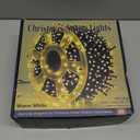 WATERGLIDE 1000 LED Christmas String Lights, 328 FT Green Wire LED Decorative Fairy Lights with Remote & 8 Modes, Waterproof for Outdoor Xmas Holiday Party Garden Wedding Home Decor, Warm White