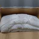 Bedsure Comforter Duvet Insert - Quilted Comforters King Size, All Season Duvet, GentleSoft Down Alternative Bedding Blanket, with 8 Tabs, Gifts for Women/Men, White, King 90 x 102 Inches