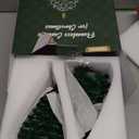 AFINETH Christmas Tree Candles with Remote, 2 Pack Green Flameless Candles Battery Operated, Real Wax Flickering Christmas Led Candle Decorations for Winter Home Holiday Xmas Gift