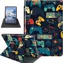 Case for iPad 10th Generation Case 2022 iPad 10.9 inch/iPad (A16) 11th Generation 11 Inch (2025) Gaming Controllersca Theme 360 Degree Rotating Stand Protective Cover with Auto Sleep/Wake