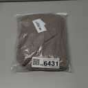 Ottoman Cover Square Folding Storage Ottoman Slipcovers Jacquard Stretch Cube Footrest Foot Stool Covers Protector with Elastic Band (Medium,Taupe) (M- Length&Width:27-32"/Height:15-18")