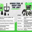 OEMTOOLS 27213 Master Wheel Hub & Bearing Remover & Installer Kit, Back & Front Wheel Bearing Removal Tool, Back & Front Wheel Hub Removal Tool, Easy to Use