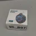 EBODA Bluetooth Shower Speaker, IP67 Waterproof Portable Speakers, Floating, TF Card, Small Outdoor Speaker with LED Light for Bike, Beach, Paddle Board, Kayak, Gifts for Kids, Girls, Boys, Teens