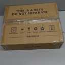 SENSARTE Nonstick Frying Pan Skillets, Swiss Granite Coating Omelette Pans, Healthy Cookware Chef's Pan, Free of Intentionally Added PFOA (9.5+11+12.5 Inch) (Gray)