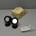 Lightbiz LED Wall Mounted Lights 2 Pcs with Remote, Wall Sconces Lamp 3000mAh Rechargeable Battery Operated, 3 Color Temperatures & Dimmable Magnetic 360 Rotation Cordless Light for Bedroom Bedside