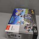 Airplane Building Set, City Airport Passenger Plane Toy for 6+ Year Old Boys and Girls, Compatible with Lego Plane, with an Airplane, Control Tower, Terminal, Baggage Cart, 8 Minifigures