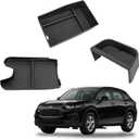 Center Console Organizer Compatible with 2023-2026 Honda HRV Accessories, Armrest Tray, Console Bottom Storage Box and Dashboard Organizer Box, Fits both Honda HR-V 7-inch and 9-inch Screen