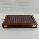 Personalised Pen Box Wooden Velvet Box for Collector's Pens Mod. (NOC-PNK-23)