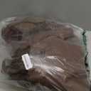 MooMee Bedding Sheet Set 100% Cotton Linen Like Textured Breathable Durable Soft Comfy (Solid Cocoa Brown, Queen)