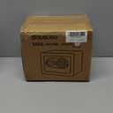 OUSURO Small Safe Box  Home Safe for Money Jewelry Documents, Solid Lock Box, Mini Security Box with Digital Electronic Security Keypad for Home Office Hotel (Pink)