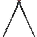 Zeadio Swivel Bipod Stick Rest with High Density Foam Grip, Twist-Style Locking Leg, and 360 Swivel Non-Marring V-Yoke Rest Head, 28" to 51"