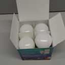 Kasa Smart Light Bulbs that works with Alexa and Google Home, Dimmable Smart LED Bulb, A19, 9W, 800Lumens, Soft White(2700K), CRI90, WiFi 2.4Ghz only, No Hub Required, 4 Count (Pack of 1)(KL110P4)