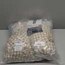 KKJIAF 4 Pieces Plaid Ruffle Queen Bed Sheets, Cotton Gingham Queen Bed Sheet Set Linen Feel Comfy Breathable Ruffed Plaid Bed Sheets with 16 Inch Deep Pocket, Taupe