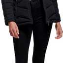 DKNY Womens Short Packable Stretchy Puffer Jacket M