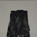 Airplane Foot Hammock, No Collapse Foot Rest for Plane Travel with Extended Adjustment Strap, Portable Desk Foot Hammock with Thickened Foam, Foot Sling Travel Essentials to Relax Your Feet (1 Pc Black)