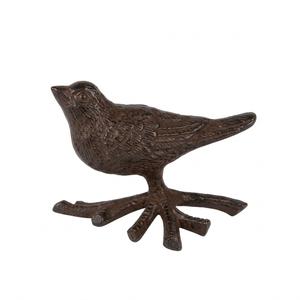 HD 5.6in Aluminium Bird On Branch Brown, 6pack