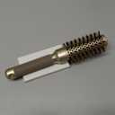 Sndyi Small Round Brush for Blow Out, Nano Thermal Ceramic Ionic Round Hair Brush with Boar Bristles, Boost Shine & Volume, For Short Hair with Quick Blow Drying & Salon Styling - 2.3'', Barrel 1.3''