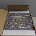 Larger Wooden Memory Keepsake Box with Hinged Lid & 8x10 Photo Frame Inside Lid  Decorative Storage Box With a Hinge Lids for Pictures, Letters & Time Capsule  Wooden Gift Box, 5.3 x 8.6 x 11.7