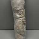 Nicole Miller New York PET Kendall Fluted Geo Cozy Couch Protector Pet Bed, Cozy & Calming, Non-Slip Bottom, Machine Washable, Taupe, Large 40"x23"x4"