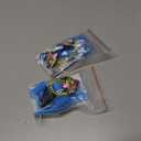 2 x 5Pcs 0.4in/10mm Diameter Cute Silicone Straw Covers Cap for Stanley Cup, Dust-Proof Drinking Straw Reusable Straw Tips Lids. (Jerry & Smurf Family)