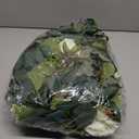 2 Pack 13Ft Artificial Eucalyptus Flower Garland with White Roses, Fake Rose Flower Greenery Garland Floral Vines for Wedding Home Party Table Runner Decor (White)