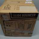 ACTION AIR Toddler Inflatable Bounce House w/Blower, Durable Sewn & Extra Thick for Indoor/Outdoor Fun with Slide