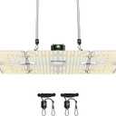 VIVOSUN LumaLight 200W LED Grow Light, Full Spectrum Plant Light, Smart Dimmable & High PPFD for Indoor Plants Seedling Vegetables Bloom, Fits 24/33 Grow Tents