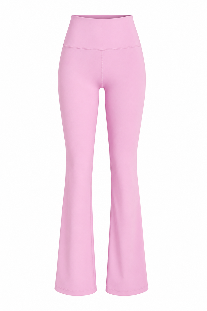 OMKAGI Workout Leggings For Women, Pilates Outfits (Small, Pink)