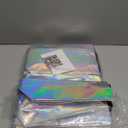 25 Pack Gift Bags with Handles,Small Gift Bags,Non-woven Bag for Birthday,Baby Shower,Crafts, Christmas,Party Supplies,Iridescent,5.9" L x 3.5" W x 8" H