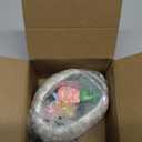 Ocean Theme Aquarium Decor 4-Piece Set: Ceramic Shell Cave, Resin Coral & Starfish, Cute Mermaid Figurine - Hideout & Ornament for Betta Fish, Shrimp, Small Fish Tank