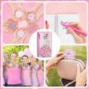 Pinkunn 25 Sets Breast Cancer Awareness Accessories Bulk Breast Cancer Gift for Women Compact Mirrors with Pink Ribbon Boxing Glove Design, Ballpoint Pens, Motivational Cards Charity Party Favors