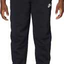 Nike Big Kids' Sportswear Club Fleece Joggers (Large, Black/White)