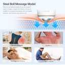 ONLYSKY BEAUTY Ice Roller for Face Eye Massager Cold Massage Tools Facial Roller Women Gift (Stainless Steel)