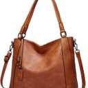 Handbag for Womens Top-Handle Satchel Hobo Bag Fashion Purse Roomy Casual Large Shoulder Bag PU Leather Tote