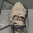 Flax Burlap 90 Inch Pinch Pleated Linen Curtains 2 Panel Set for Living Room Thick Linen Textured Drapes 90 Inches Long Pinch Pleat Drapes Semi Sheer Curtain for Dining Bedroom Office Dark Taupe (Burlywood Birch)