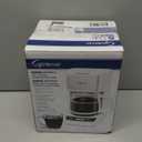 Capresso 5-Cup Mini Drip Coffee Maker, White