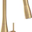 Symmons Sereno Single-Handle Pull-Down Sprayer Kitchen Faucet in Brushed Bronze SK2302BBZPD, Large