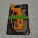 Smith's 10-Second Knife & Scissor Sharpener - Yellow - Aluminum Oxide Fine Grit - Handheld Knife Sharpener