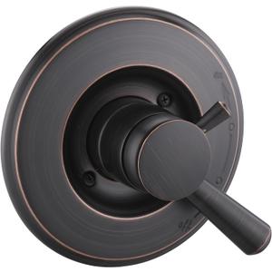 Shower Trim Kit Compatible with 17& 1700 Series, Shower Cover Plate with Handle, Oil Rubbed Bronze(Valve & Catridge Not Included)