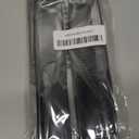 6 PCS Hair Comb Set Black, Durable Wide and Fine Tooth Rat Tail Hair Barber Comb for Women & Man, Professional Combs for Wet Curly Natural Hair Detangling Parting Teasing Styling & Cutting