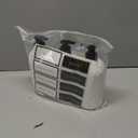 Cornucopia Brands Shower Pump Bottles (Set of 3, White); 16oz Plastic Pump Dispensers for Shampoo, Conditioner, and Body Wash