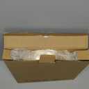 LUUK LIFESTYLE Silent Wall Clock with Quartz Movement, Modern and Minimalist Design, Deco for Kitchen, Living Room, Gift idea, Dark Green and Gold