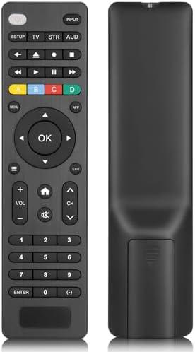 3-Device Universal Remote Control for Smart TVs Compatible with Samsung, LG, Sony, Onn, RCA & Major Brands Control DVD, Blu-ray, Soundbars, Media Players, Set-Top Boxes & More