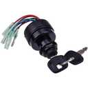 Boat Engine Ignition Key Switch 353-76020-3 353760203 Compatible for Tohatsu Nissan NSF8A3 MD40B2